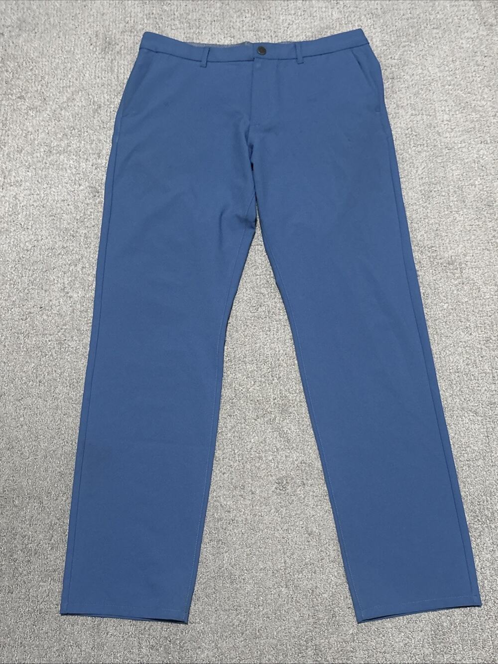Bonobos Men’s blue stretch performance Link Golf Pants 2.0 Shadow Blue Sz 34 X34